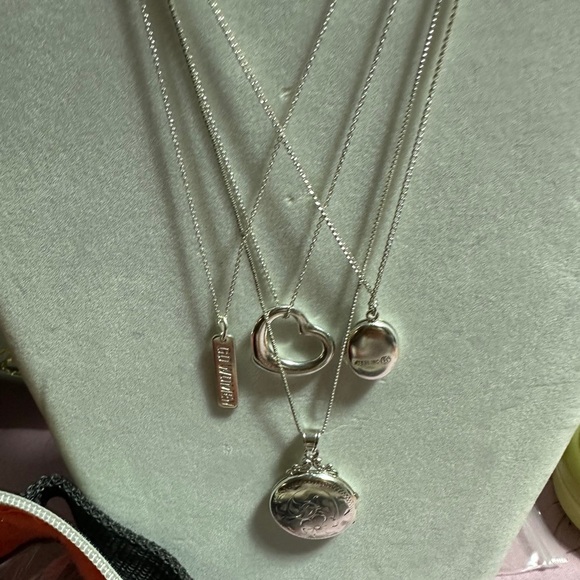 Tiffany & Co. Silver Heart Necklace - Picture 2 of 9
